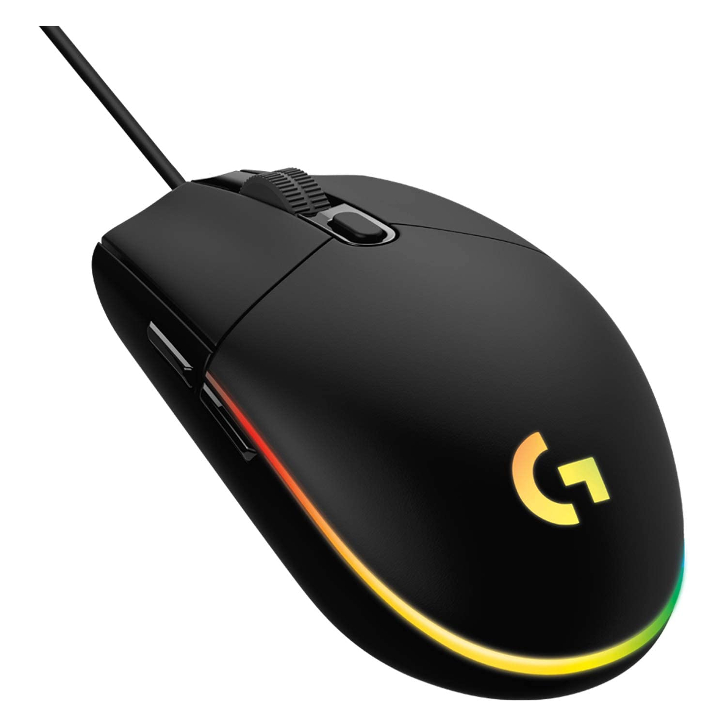 Logitech G102 LIGHTSYNC RGB 6 Button Gaming Mouse White Black