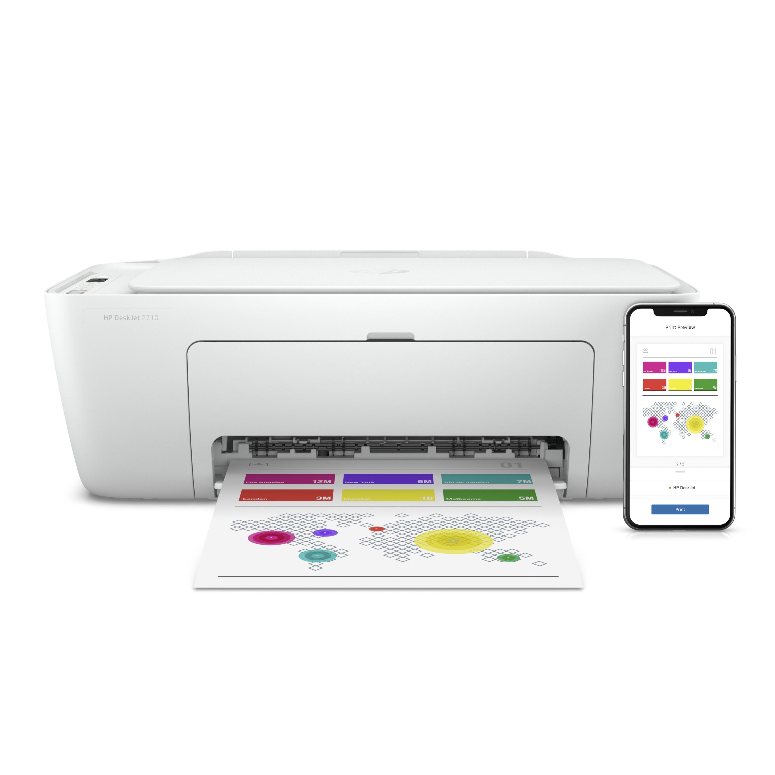 HP DeskJet 2710 All-in-One Printer