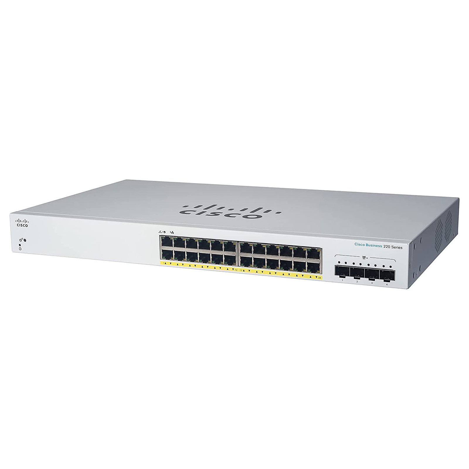Cisco CBS220 Smart 24-port GE, Full PoE Switch