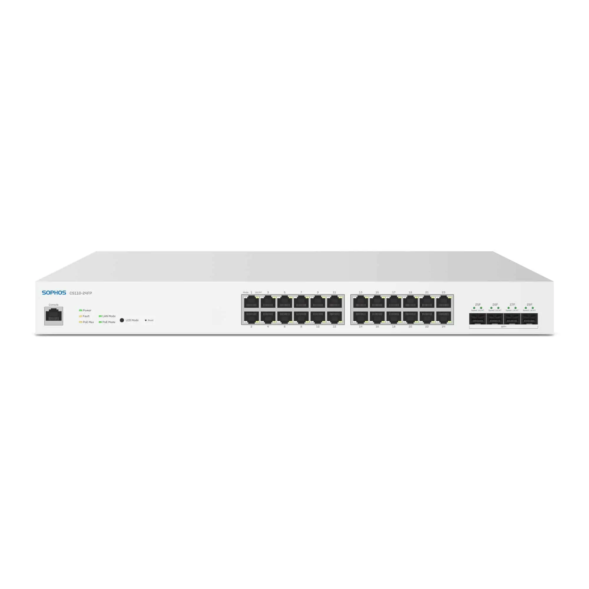 CS110-24FP Sophos Switch - 24 port with Full PoE - EU power cord