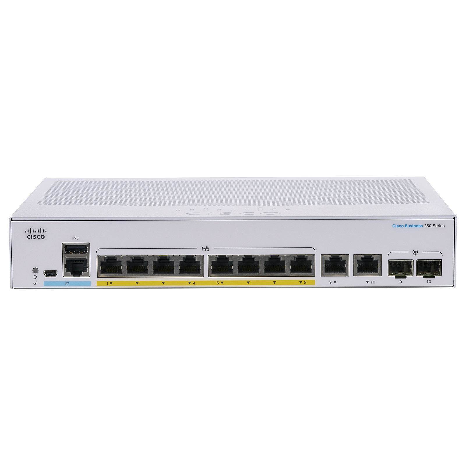 Cisco Business CBS250-8PP-E-2G Smart Switch
