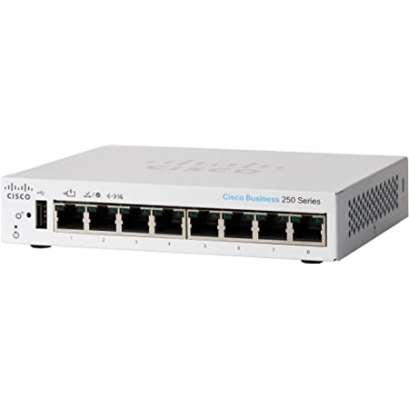 Cisco Business CBS250-8T-D Smart Switch