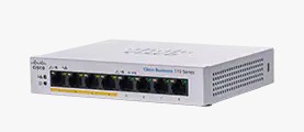 Cisco Business CBS110-8PP-D Unmanaged Switch