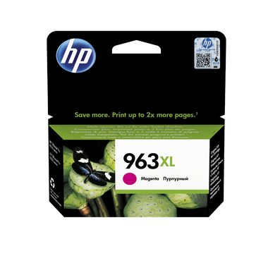 HP 963XL High Yield Original Ink Cartridge, Magenta, Single Pack