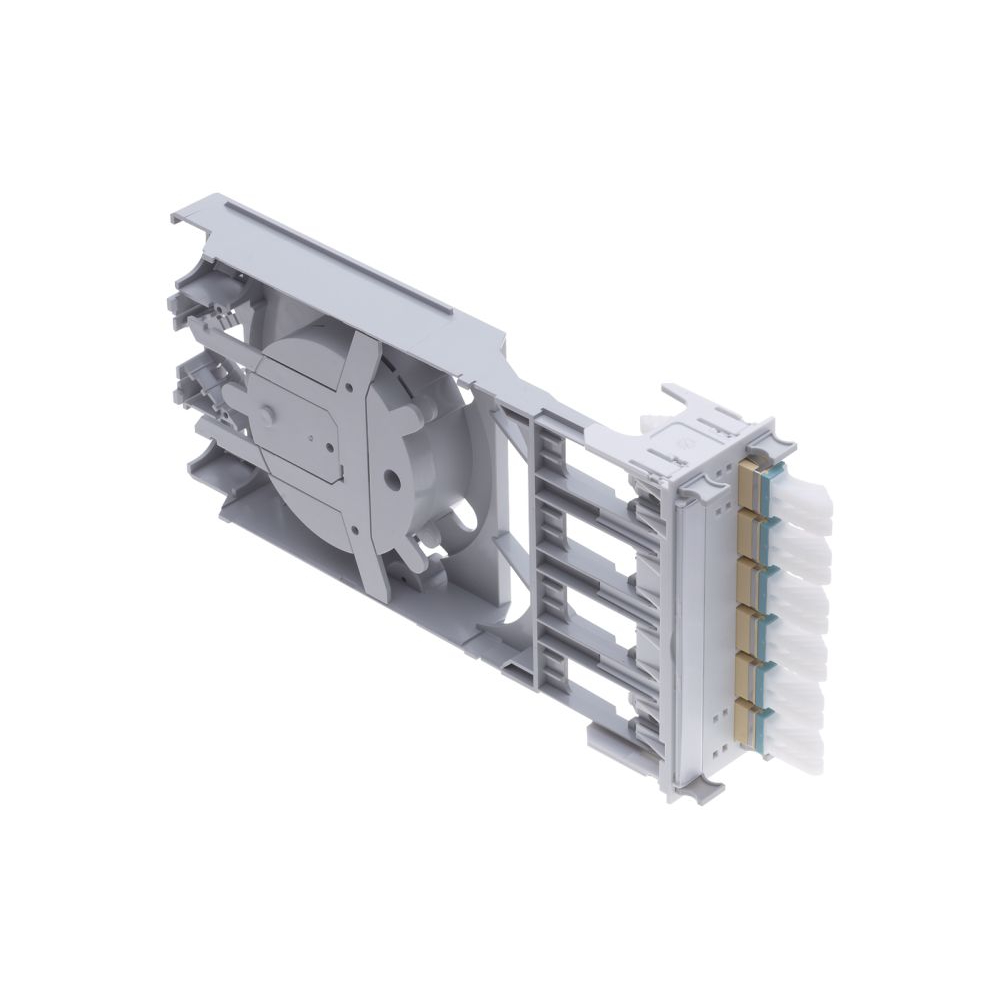 FiberModul HD, breakout, 12xLC-Duplex OM3/OM4, PC, ceramic