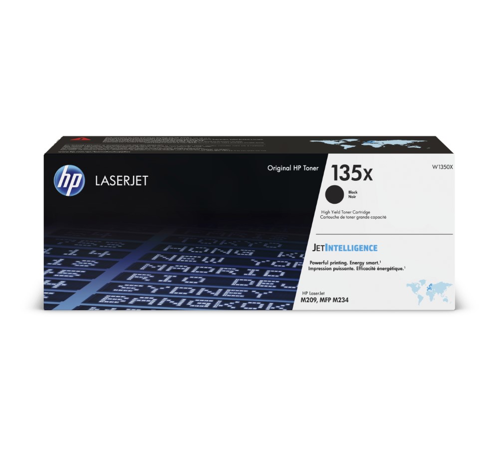 HP 135X Black Original LaserJet Toner Cartridge , for HP LaserJet MFP M234 series Printer , M209dw
