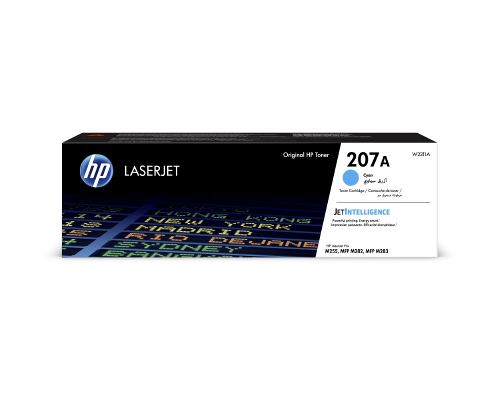 HP 207A Cyan LaserJet Toner Cartridge