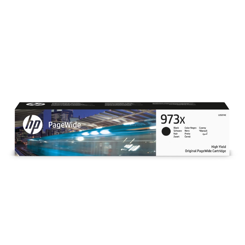 HP 973X High Yield Black Original PageWide Cartridge