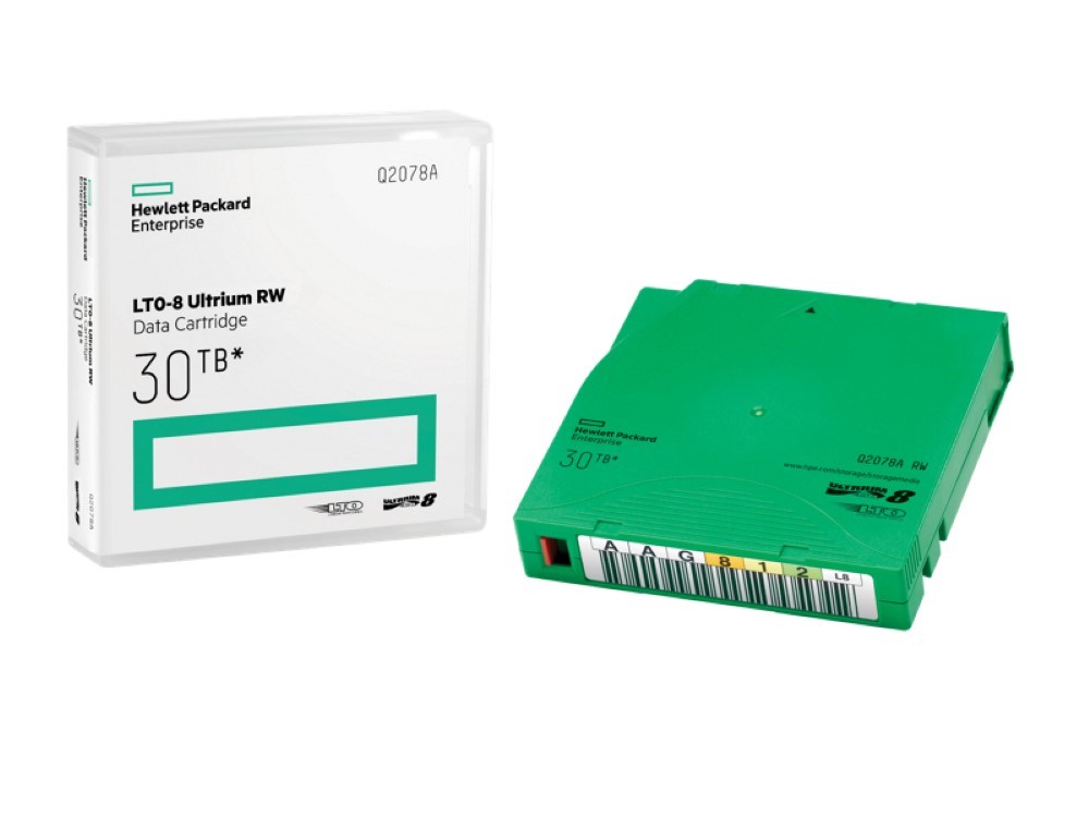 HPE LTO-8 Ultrium 30TB RW Data Cartridge