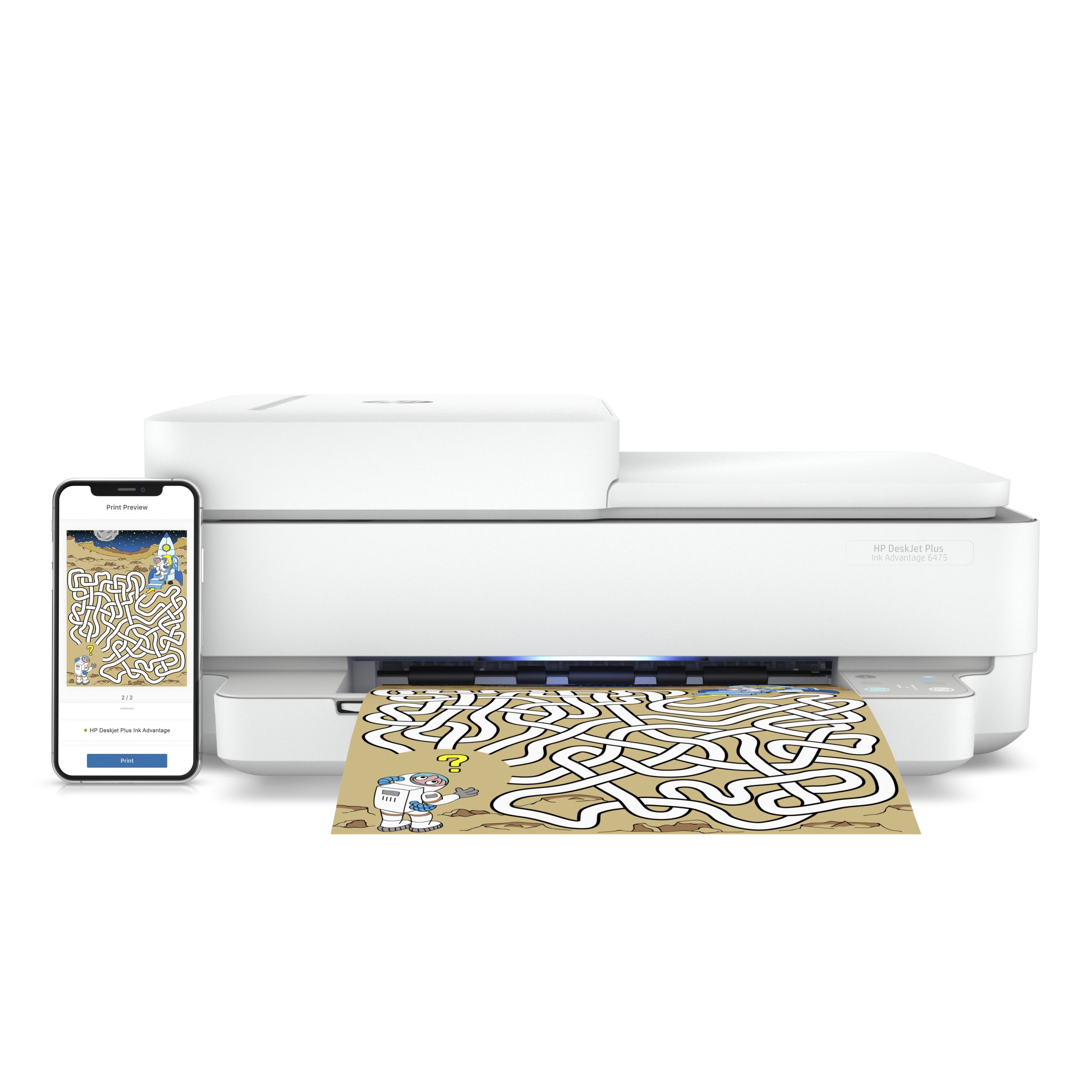 HP DeskJet Plus Ink Advantage 6475 All-in-One Printer