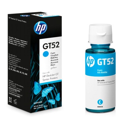 HP GT52 Cyan Original Ink Bottle