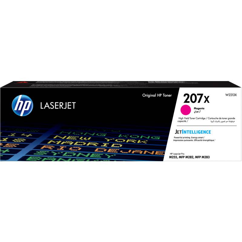 HP 207X High Yield Magenta Original LaserJet Toner Cartridge (W2213X)