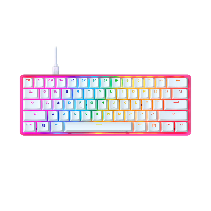 HyperX Alloy Origins 60 - Mechanical Gaming Keyboard Pink - Image 3