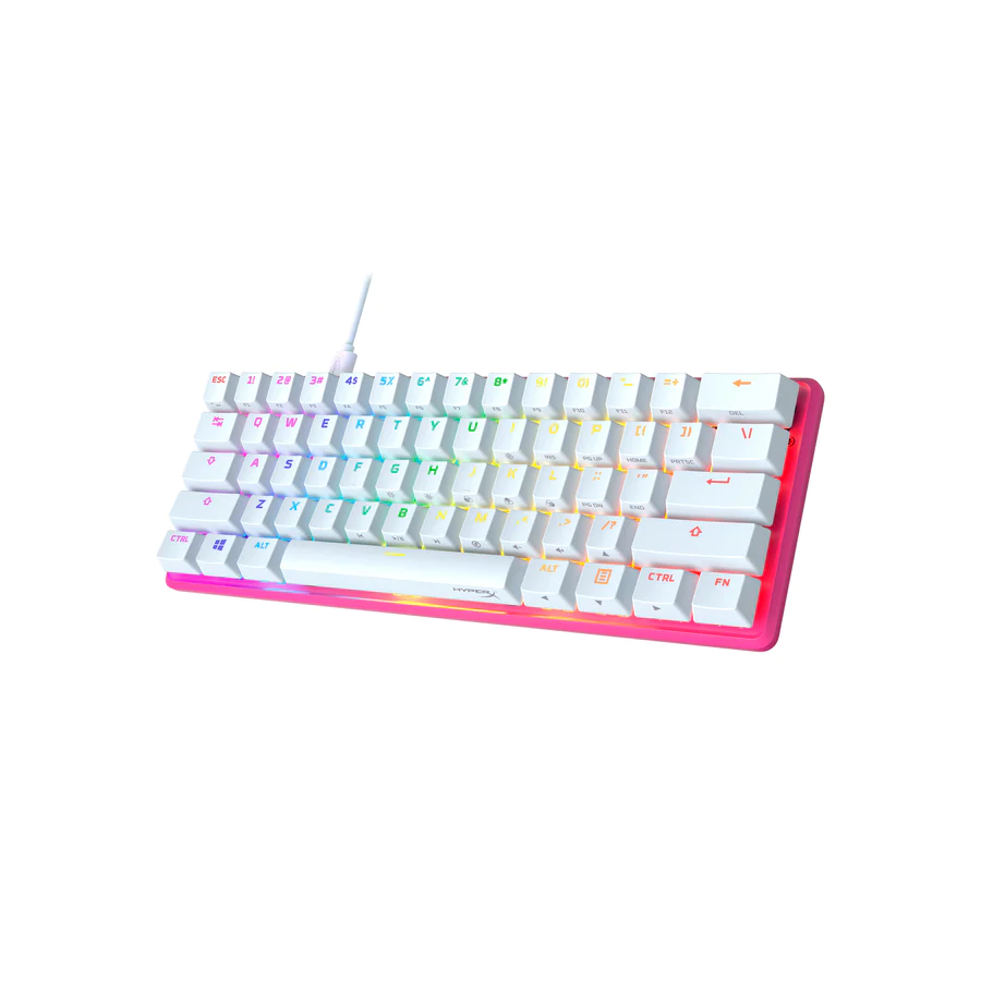 HyperX Alloy Origins 60 - Mechanical Gaming Keyboard Pink - Image 2