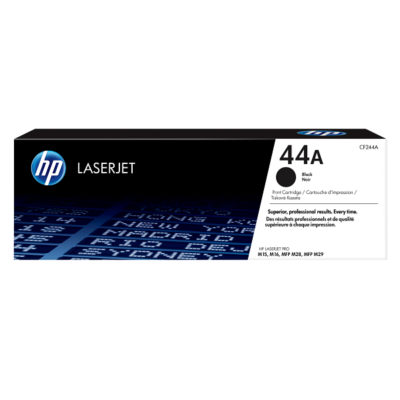HP 44A Black Original LaserJet Toner Cartridge (CF244A)