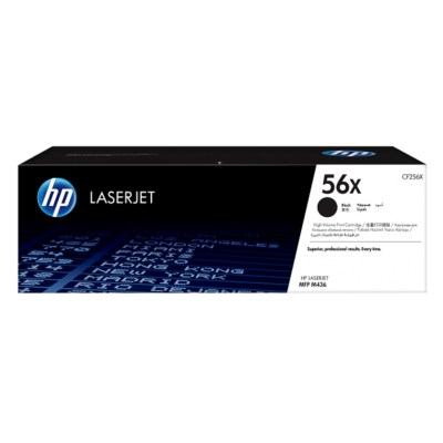 HP 56X High Yield Black Original LaserJet Toner Cartridge (CF256X)