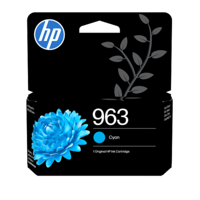 HP 963 Cyan Original Ink Cartridge (3JA23AE)