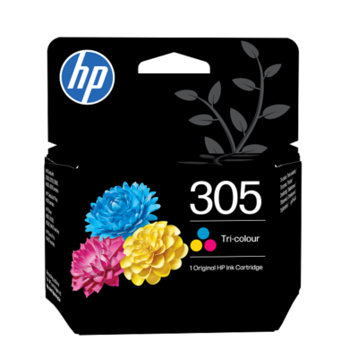 HP 305 Tri-color Original Ink Cartridge (3YM60AE)
