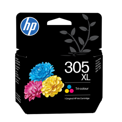 HP 305XL High Yield Tri-color Original Ink Cartridge (3YM63AE)