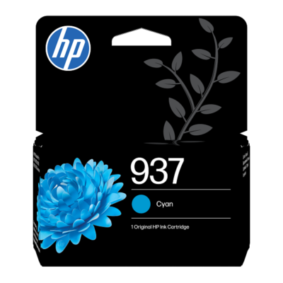 HP 937 Cyan Original Ink Cartridge (4S6W2N)