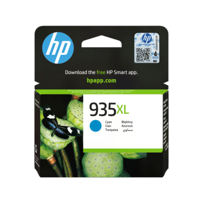 HP 935XL High Yield Cyan Original Ink Cartridge (C2P24AE)