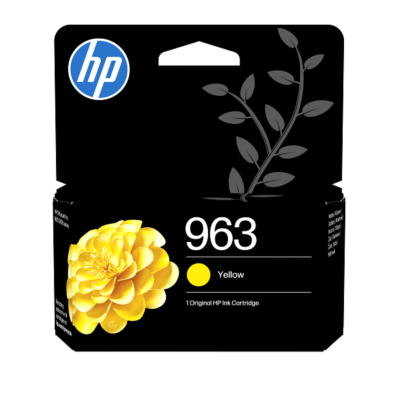 HP 963 Yellow Original Ink Cartridge (3JA25AE)