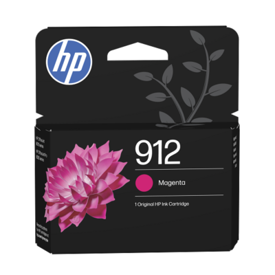 HP 912 Magenta Original Ink Cartridge (3YL78AE)