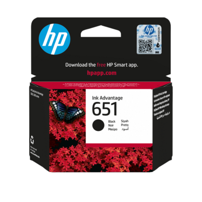 HP 651 Black Original Ink Advantage Cartridge (C2P10AE)