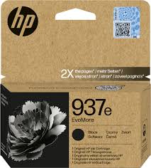 HP 937e EvoMore Black Original Ink Cartridge (4S6W9NE)