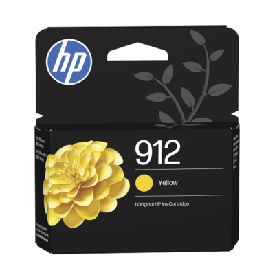 HP 912 Yellow Original Ink Cartridge (3YL79AE)
