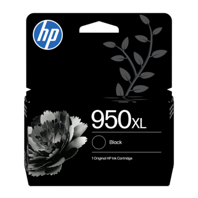 HP 950XL High Yield Black Original Ink Cartridge (CN045AE)