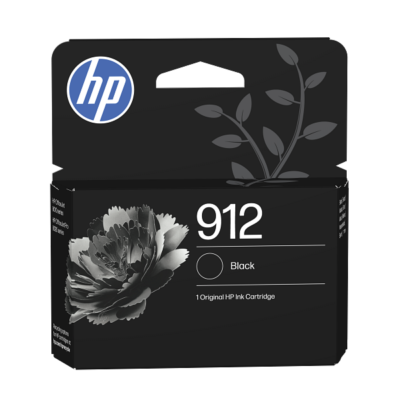 HP 912 Black Original Ink Cartridge (3YL80AE)