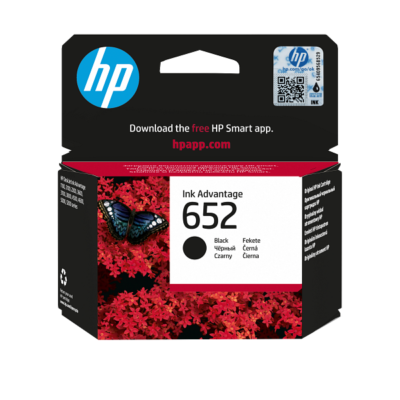HP 652 Black Original Ink Advantage Cartridge (F6V25AE)