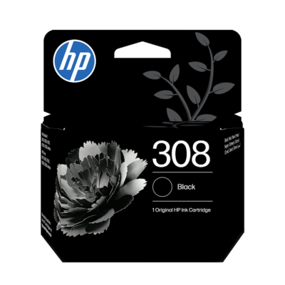 HP 308 Black Original Ink Cartridge (7FP21UE)