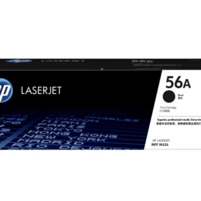 HP 56A Black Original LaserJet Toner Cartridge (CF256A)