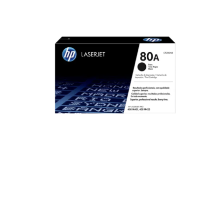 HP 80A Black Original LaserJet Toner Cartridge (CF280A)