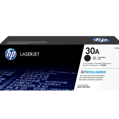HP 30A Black Original LaserJet Toner Cartridge (CF230A)