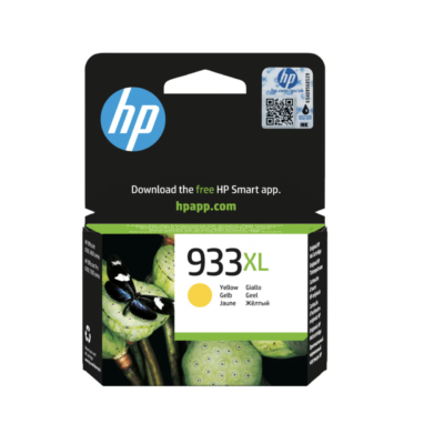 HP 933XL High Yield Yellow Original Ink Cartridge (CN056AE#BGX)