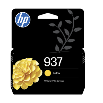 HP 937 Yellow Original Ink Cartridge (4S6W4NE)