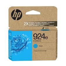HP 924e EvoMore Cyan Original Ink Cartridge (4K0U7NE)