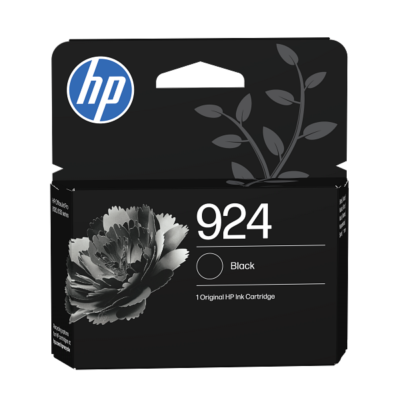 HP 924 Black Original Ink Cartridge (4K0U6NE)