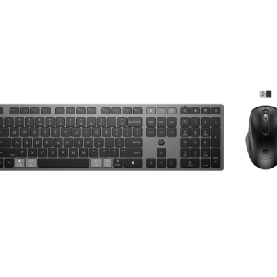HP 725 Multi-Device Rechargeable Wireless Keyboard and Mouse Combo (9T5B0UT)